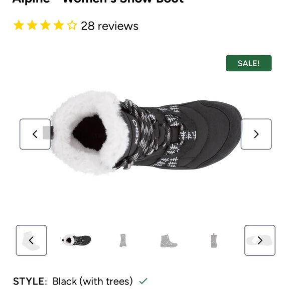 Xeroshoes winter hiking boots - Picture 2 of 2